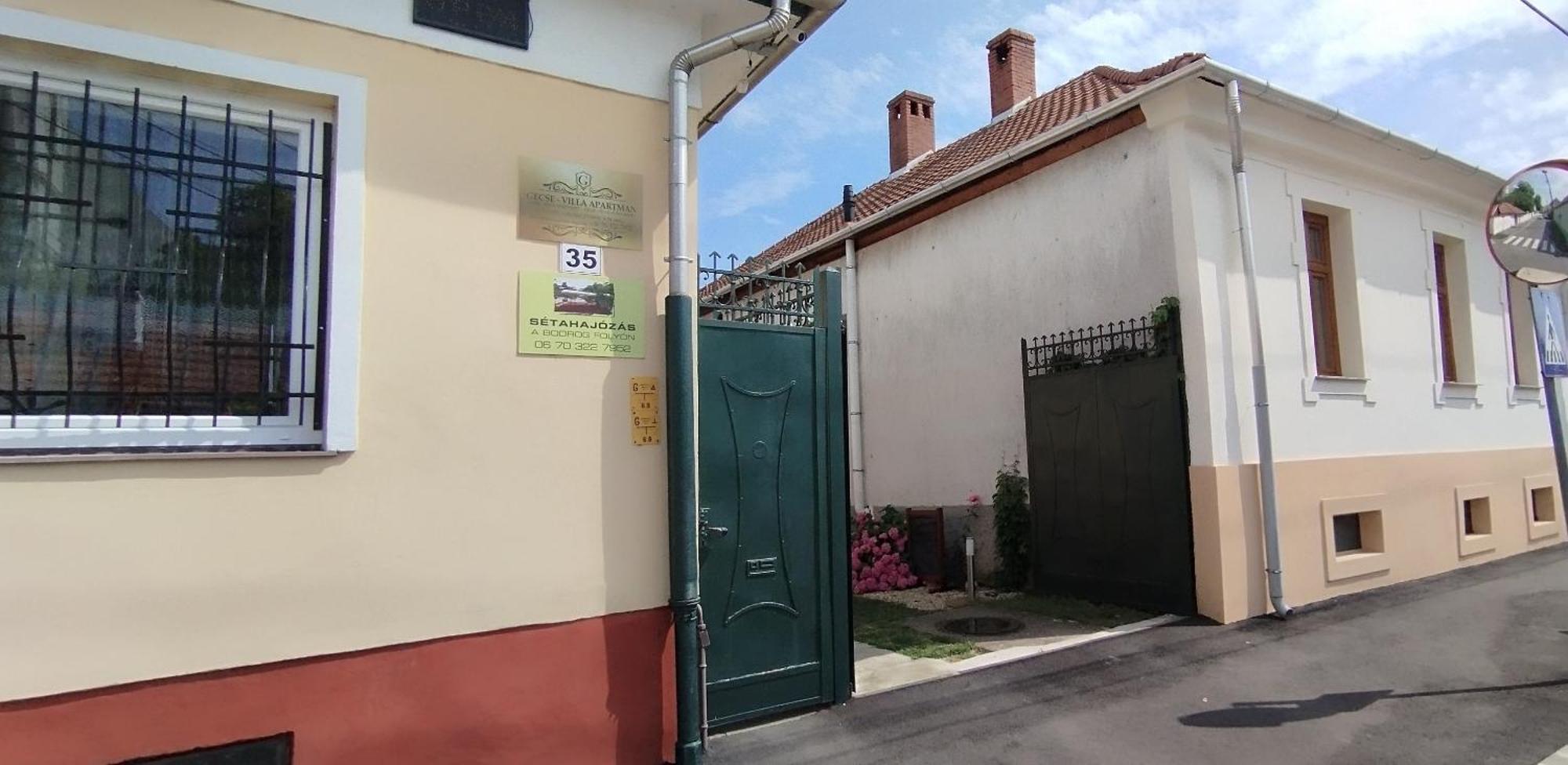 Gecse-Villa Sárospatak Esterno foto